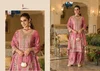 Sabhnam By Eba Chinon Embroidery Readymade Plazzo Suits
